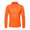 thumbnail image 1 of Playera Tipo Polo Manga Larga Con Licra Slim Fit Moda 2112 M, 1 of 8