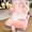 Pink, variant on Adorable Cat Paw Office Chair Cushion with Memory Foam, Non-Slip Plush Chair Pillow for Gaming with Backrest for Adults and Pets for Room Decor (Black,50 * 90cm/19.7 * 35.4in)