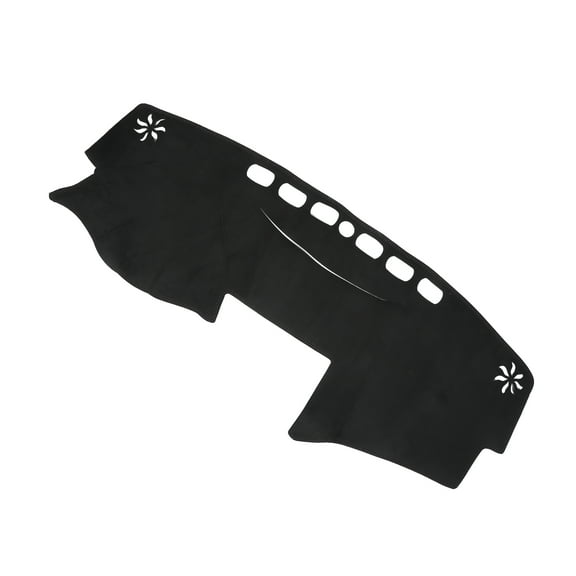 Unique Bargains Dash Cover for Toyota Camry 2007-2011 / Center Console / Non-Slip / Suede / 1 Pcs Black