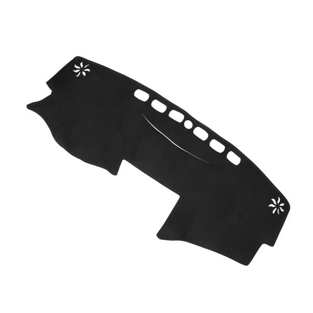 Cubierta única para tablero de Toyota Camry 2007-2011 / Consola central / Antideslizante / Suede / 1 pieza negra