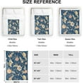 thumbnail image 4 of Wildflowers Floral Blanket,Flower Pattern Throw Blanket Soft Warm Cozy Blanket Plush Throws \u200bBlankets Gifts for Home Couch Bed Sofa Decor 50"X60", 4 of 6