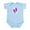 Sky Blue, variant on CafePress - FLIP FLOP Infant Bodysuit - Baby Light Bodysuit, Size Newborn - 24 Months