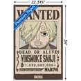 thumbnail image 3 of One Piece - Vinsmoke Sanji Wanted Poster Wall Poster, 22.375" x 34", 3 of 4
