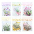 thumbnail image 2 of PET Transparent Decorative Flower Stickers, DIY Floral Stickers Set 6 Pack  For Album For Scrapbooking, 2 of 8