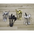 thumbnail image 3 of Godinger 20 Piece Flatware Set with 4 Dinner Forks, 4 Salad Forks, 4 Tablespoons, 4 Teaspoons and Knifes, 18/0 Stainless Steel Unica, Set of 4, 3 of 5