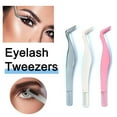 thumbnail image 2 of Stainl Stl Eyelash Assistant with Comb Grafting False Eyelash Forceps, 2 of 6