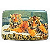 Tigers RFID Secure Theft Protection Credit Card Armored Wallet  Wildlife (Best Rfid Secure Wallet)