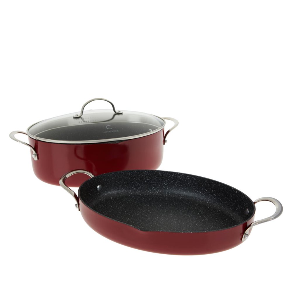 Curtis Stone 3piece Oval Cookware Set Model 729514