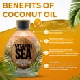 Vitamin Sea Natural Bronzer Tanning Lotion with Coconut Oil, DHAFree