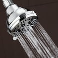 thumbnail image 5 of AquaDance 3.5 Inch Chrome Shower Head with 6 Settings Adjustable Model 3301, 5 of 5