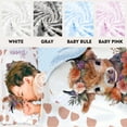 thumbnail image 4 of Personalized Toddler Nap Mats for Preschool, Highland Moo Bloom , Custom Name Kids Sleeping Bag for Daycare, Roll Up Sleeping Mat with Removable Pillow and Soft Blanket for Girl Kindergarten, 4 of 4