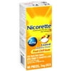 Nicorette Nicotine Coated Gum to Stop Smoking, 2mg, Fruit Chill Flavor - 40 Count