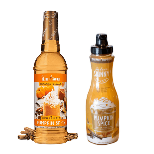 Jordan's Skinny Pumpkin Spice Syrup Flavor Made with No Sugar, Calories