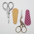 thumbnail image 2 of 3 piezas cubierta de tijeras de coser Anti-dolor tijeras de bordado Protector tapa protectora bolsas Macarena vaina de tijeras de bordado, 2 of 8