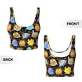 thumbnail image 5 of Lsque Cartoon Bird Owl Printed Women'S Sports Bra, Compression, Moisture Wicking, High-Impact Sports Bra For Women,Supportive sports bra-XX-Large, 5 of 9
