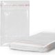 thumbnail image 1 of Package of 100 Transparent Plastic Cellophane Bags with Adhesive Clip, packaging supplies., 1 of 5