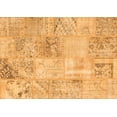 thumbnail image 1 of Ahgly Company Indoor Rectangle Patchwork Orange Transitional Area Rugs, 3' x 5', 1 of 1