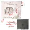 thumbnail image 3 of BANBERRY DESIGNS Bride Mom Dad Picture Frame - Today a Bride, Tomorrow a Wife, Forever Your Daughter Ceramic Plaque - Mother of The Bride Gift Wedding…, 3 of 3
