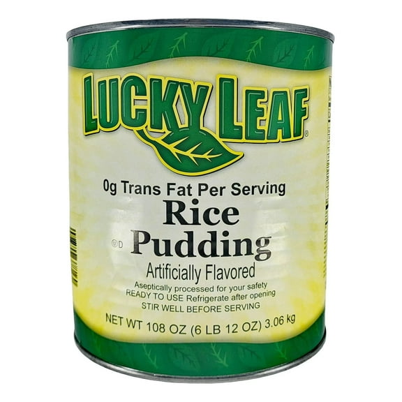 Lucky Leaf Rice Pudding | Dessert, Baking, Snack | 6.75 LB