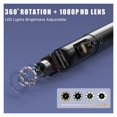 thumbnail image 4 of Caméra d'Endoscope Industriel à Rotation Automatique 360° Direction à 360 Degrés Double Objectif Écran 4,5 Pieds' Inspection Borescope Câble Rigide, Manipulation Facile, 4 of 7