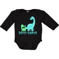thumbnail image 3 of Inktastic Sister-saurus Cute Brontosaurus Family Boys or Girls Long Sleeve Baby Bodysuit, 3 of 5