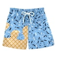 thumbnail image 4 of JAJAHO Boys Running Shorts Casual Summer Sweat Shorts Loose Fit Ice Cream Printed Drawstring Basketball Joggers For Kids 2-9Y Stylish Bottoms, 4 of 4
