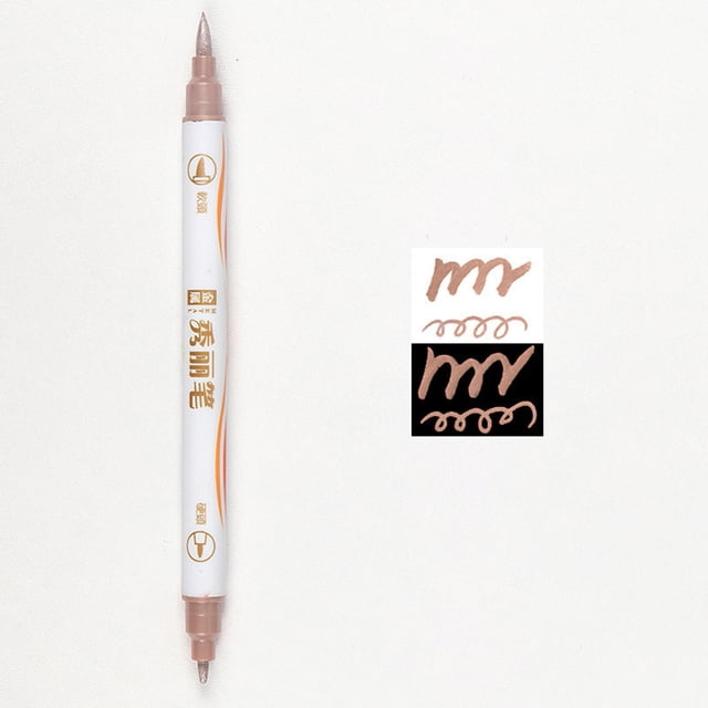 Tip Metallic Pearlescent Ink Pens for Drawing and Hand Lettering with Pigment Colors