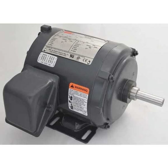 Dayton GP Motor,1/2 HP,1,755 RPM,208-230/460V 3N695