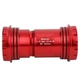thumbnail image 1 of Bearing Bottom Bracket Thread BB Bottom Bracket, Bike Bottom Bracket, For 24/24mm Crankset 42mm Frame Shell Red, 1 of 8