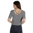thumbnail image 5 of Inkmeso Regular Street Style Crop Top Scoop Neck Tee For Womens Cotton Tshirt, 5 of 7