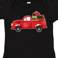 thumbnail image 4 of Inktastic Christmas Red Vintage Truck with Presents Boys or Girls Baby Bodysuit, 4 of 5