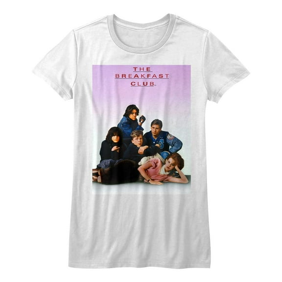 Breakfast Club Poster White Junior Women's T-Shirt