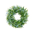 thumbnail image 2 of Corona de tulipanes de primavera 13,7 pulgadas Decoración colgante de puerta de jardín Plástico verde • Puerta principal Pared de patio Decoración festiva interior con corona de primavera, 2 of 8