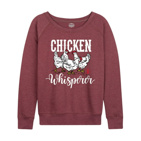 International Harvester Chicken Whisperer - Women's Lightweight French Terry Long Sleeve Shirt