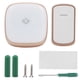 thumbnail image 1 of Kit de timbre con volumen ajustable, timbre inalámbrico con sonido fuerte para personas mayores, enchufe estadounidense de 110-240V, 1 of 5