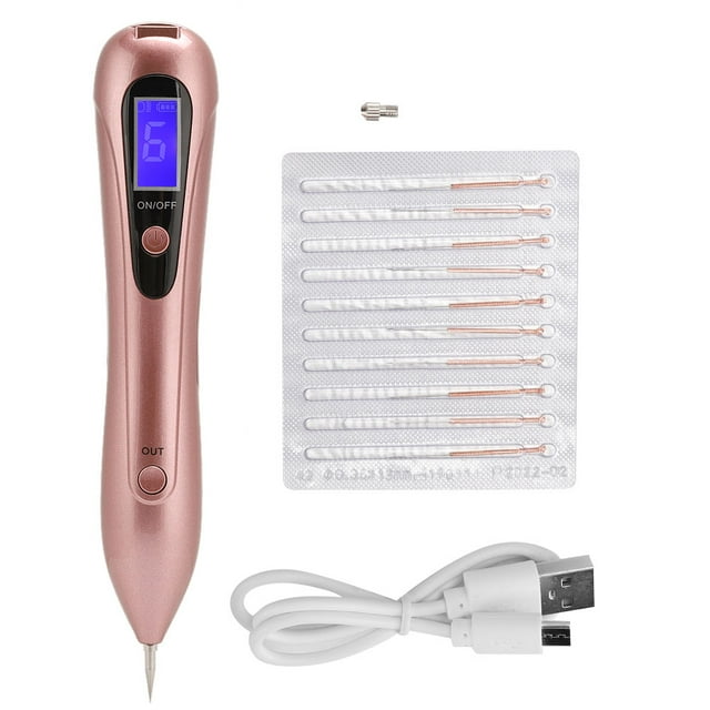 Pluma para eliminar manchas de la piel, pluma LED para eliminar manchas de la piel, máquina de belleza para eliminación de lunares, ingeniería de precisión