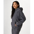 thumbnail image 5 of Hanes Ultimate Men's Heavyweight Fleece Hoodie Charcoal Heather XL, 5 of 9