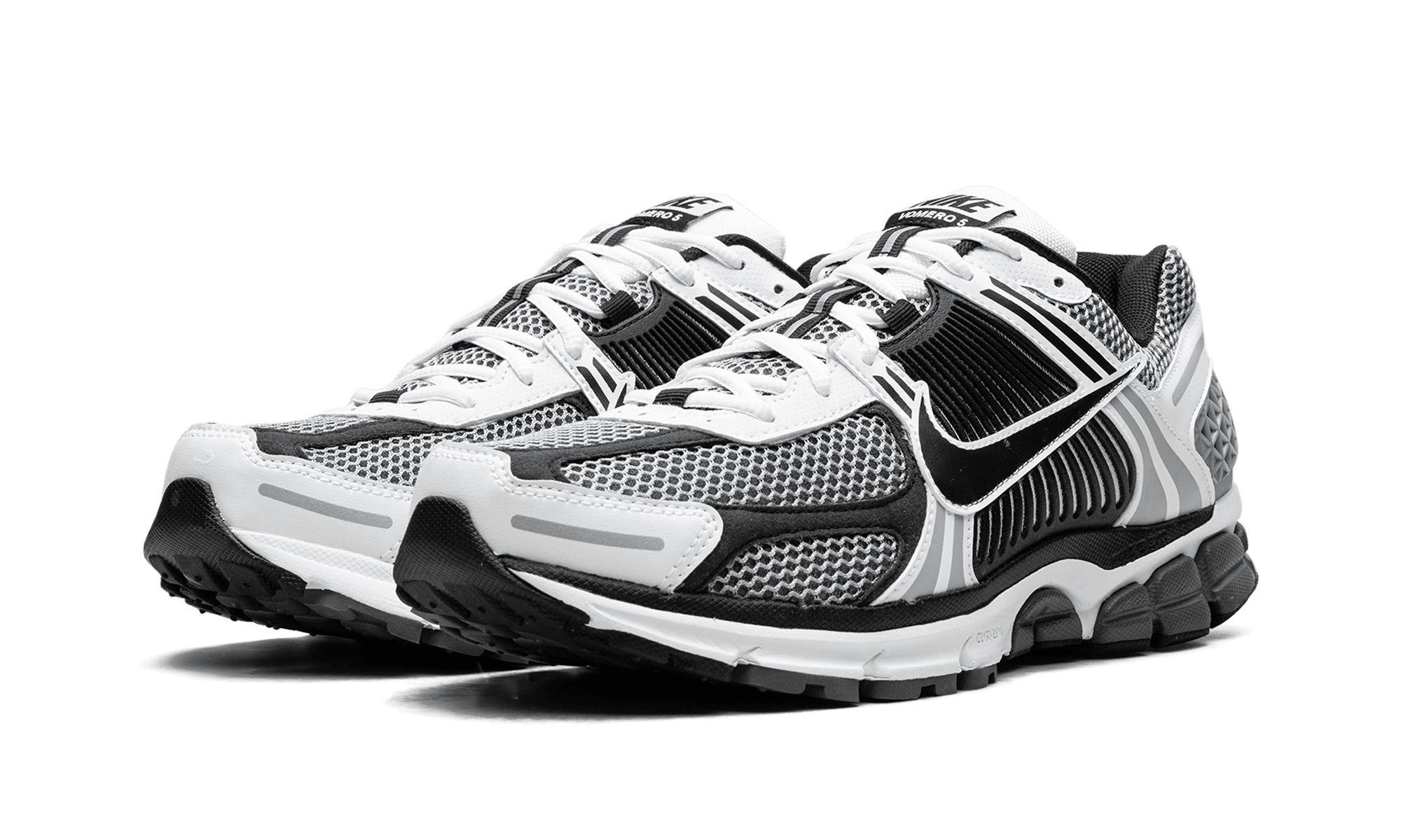 NIKE MENS Zoom Vomero 5 SE SP "Black / Metallic Silver" CI1694 001 from Stadium Goods