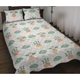 thumbnail image 1 of Juego de cama edredón con estampado de abanicos Bonsai, 1 of 5