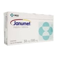thumbnail image 1 of Janumet 50 mg/500 mg 28 comprimidos, 1 of 1