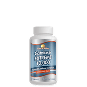 Catalase Extreme 10,000 Dietary Supplement Capsules, 60 count