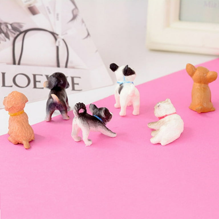 Dolls house top miniature dogs