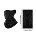 thumbnail image 3 of Winter Tube Soft Bandana Mask Neck Gaiter Scarf Skiing Windproof Half Face, 3 of 8