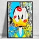 thumbnail image 1 of Disney Graffiti Art Mickey Mouse and Donald Duck Street Art Canvas Painting Poster and Print Wall Art Picture for Living RoomA3 30x42cm Unframed Gao Jinjia LED, 1 of 2