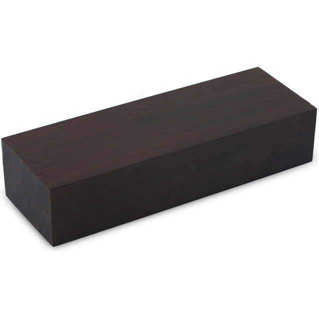 HUGFEGWE DIY Ebony Wood Block, Ebony Wood Lumber Blank DIY Material for Music Instruments Handle Tools 12 * 4 * 2.5 Black Played Accessories Performance Accessories Ebony Wood Ebony CA919-71837