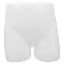 Supvox Durable Plastic Mannequin Hip Stand for Underpants Display White
