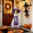 thumbnail image 5 of RUINIXCW Halloween Porch Goose Outfits for 23 inch Cement Plastic Goose Statue Accessories Holiday Porch Goose Clothes Ghost Dress Witch Hat Pumpkin Basket Set Yard Patio Lawn Art Decor (No Goose), 5 of 6