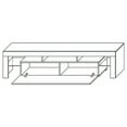 thumbnail image 2 of VVR Homes ERVA 158 TV Stand White, 2 of 5
