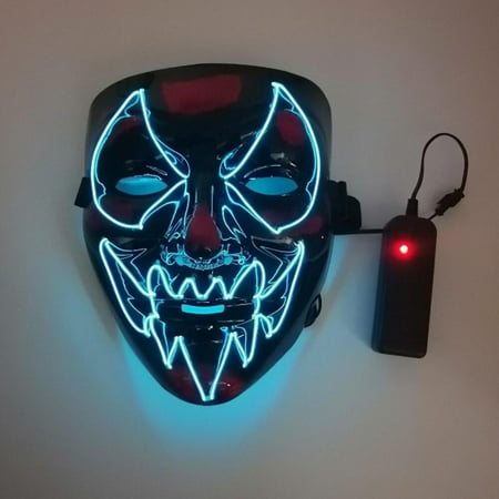 

ZDMATHE Luminous Halloween Led Party Carnival Glow In The Dark Grimace Halloween Fluorescent s Festival Decoration