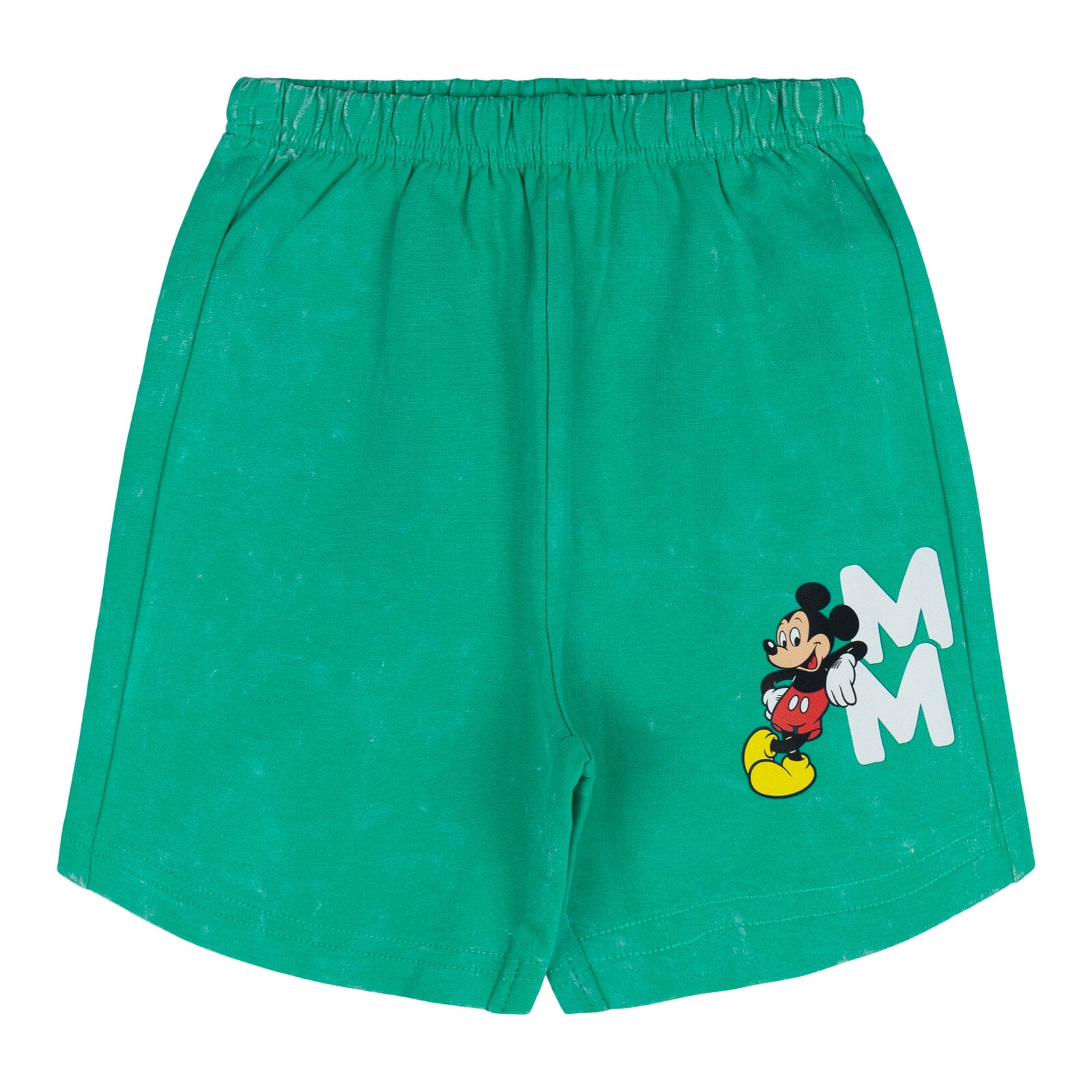 Disney Mickey Mouse Goofy Donald Duck French Terry T-Shirt and Shorts Outfit Set Toddler to Big Kid